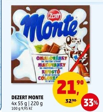 Dezert Monte Zott