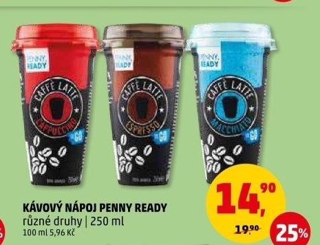 Ledová káva to Go Penny Ready