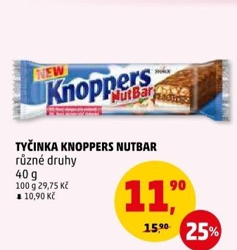 Oplatky Knoppers NutBar Storck