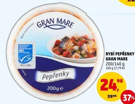 Rybí pepřenky Gran Mare
