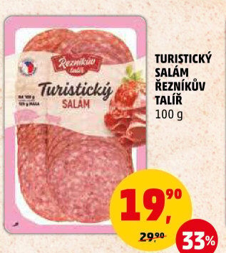 Salám turistický Řezníkův talíř