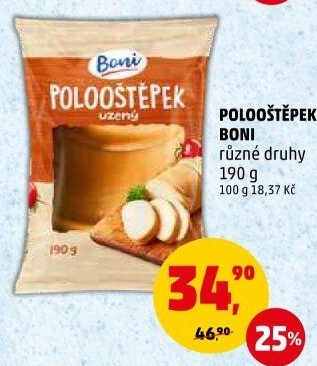 Sýr Polooštěpek Boni
