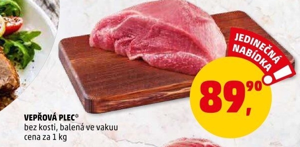 Vepřová plec bez kosti