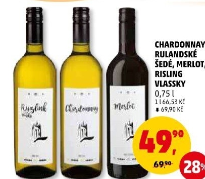 Víno Chardonnay