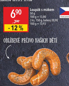 Loupák s mákem