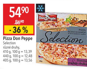 Pizza mražená Selection Don Peppe
