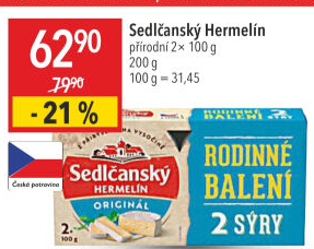 Sýr Hermelín Sedlčanský