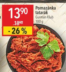 Pomazánka tatarák