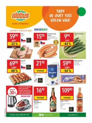 akční leták Globus 4.10.2023-10.10.2023