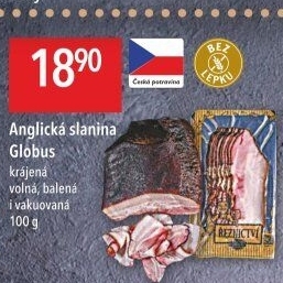 Anglická slanina Globus