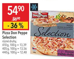 Pizza mražená Selection Don Peppe