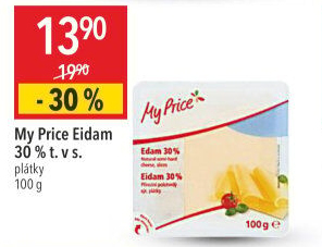 Sýr Eidam 30% My Price