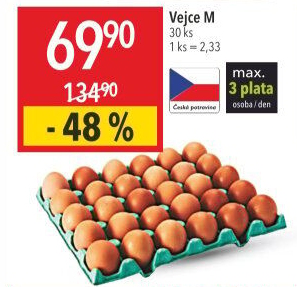 Vejce M