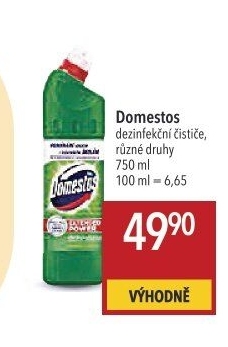 Čistič WC gelový Domestos
