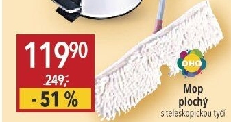 Mop plochý OHO