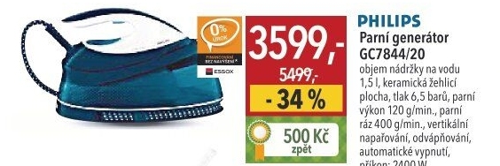 Parní generátor Philips GC7844/20