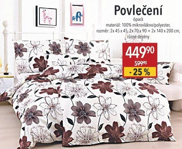 Povlečení mikrovlákno