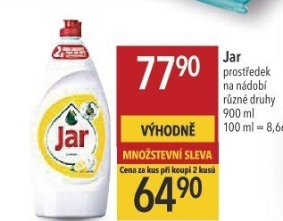 Prostředek na nádobí Jar