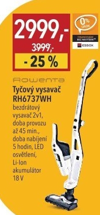 Tyčový vysavač Rowenta RH6737WH