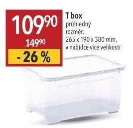 Úložný box s víkem