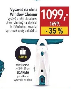 Vysavač na okna Window Cleaner Leifheit