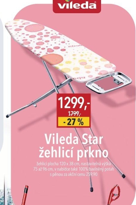 Žehlicí prkno Vileda Star