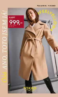 akční leták Takko Fashion 5.10.2023-11.10.2023