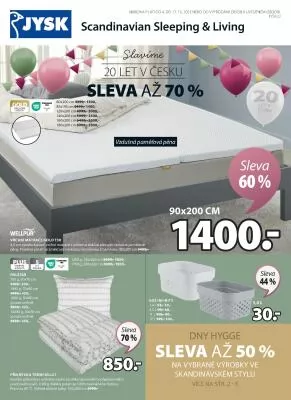 akční leták Jysk 4.10.2023-17.10.2023