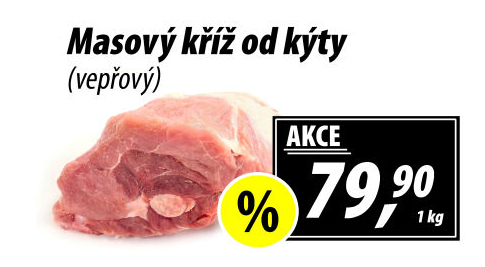 Vepřový kříž od kýty