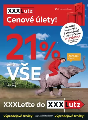 akční leták XXXLutz 9.10.2023-22.10.2023
