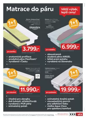 akční leták XXXLutz 9.10.2023-22.10.2023