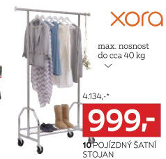 POJÍZDNÝ ŠATNÍ STOJAN