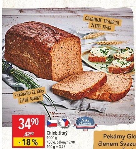 Chléb žitný