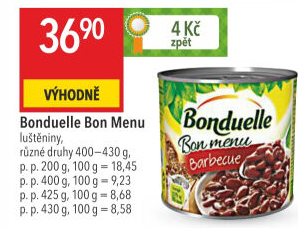 Fazole Bon Menu Bonduelle
