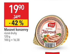 Paštika játrová Viva