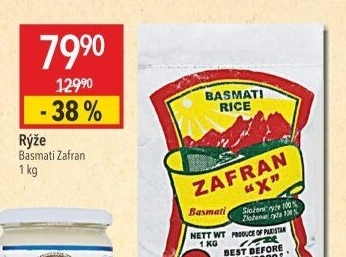 Rýže basmati Zafran