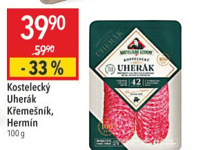 Salám Uherák kostelecký Kostelecké uzeniny