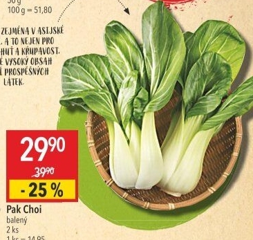 Salát Pak Choi