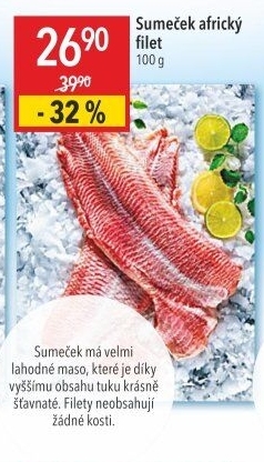 Sumeček africký filety