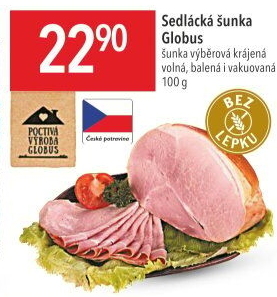 Šunka sedlácká výběrová Globus