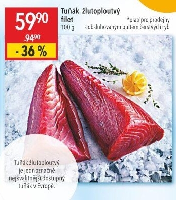 Tuňák filet