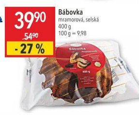Bábovka Goldfein