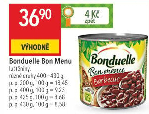 Fazole Bon Menu Bonduelle