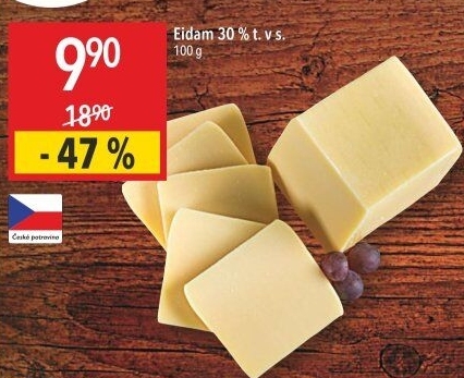 Sýr Eidam 30%
