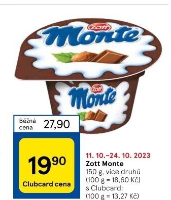 Dezert Monte Zott