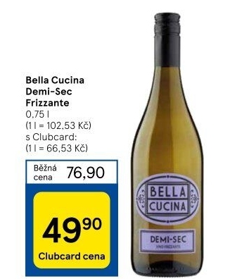 Frizzante Demi Sec Bella Cucina