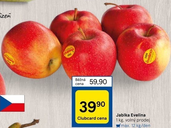 Jablka Evelina