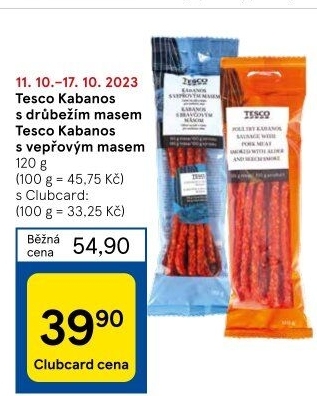 Kabanos Tesco