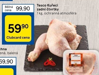 Kuřecí čtvrtky Tesco