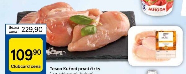 Kuřecí prsní řízky Tesco